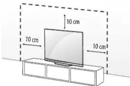 LG OLED83C1PVA - Montagem numa mesa - 1