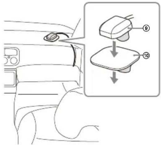SONY XAVAX4000 - Installation de l'antenne GPS - 1