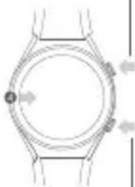 Xiaomi Watch S1 Active - -Tænd/sluk-knap - 1
