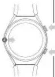 Xiaomi Watch S1 Active - Strømknapp - 1