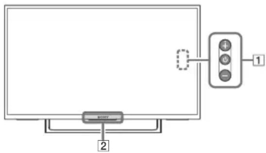 SONY Bravia KD43X720E - TV - 1