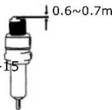 0.6~0.7m 15