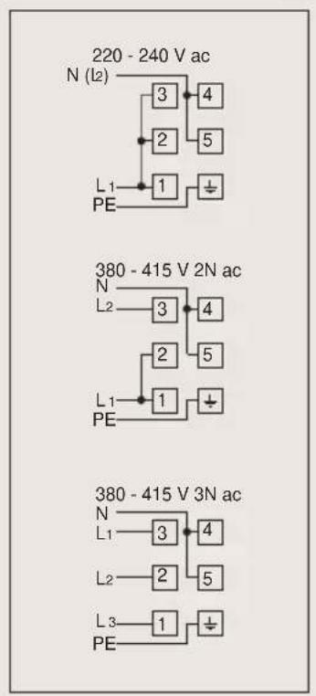 BORETTI CFBI601IX - Stärke der anschlußleitung "Type H05RR-F oder H05VV-F oder H05V2V2-F" - 3