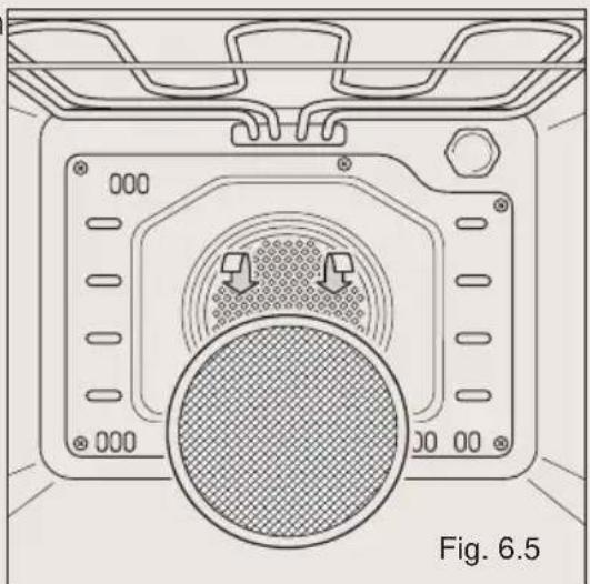 BORETTI CFBI601IX - Filtre anti-graisse (optional, certains modèles seulement) - 1