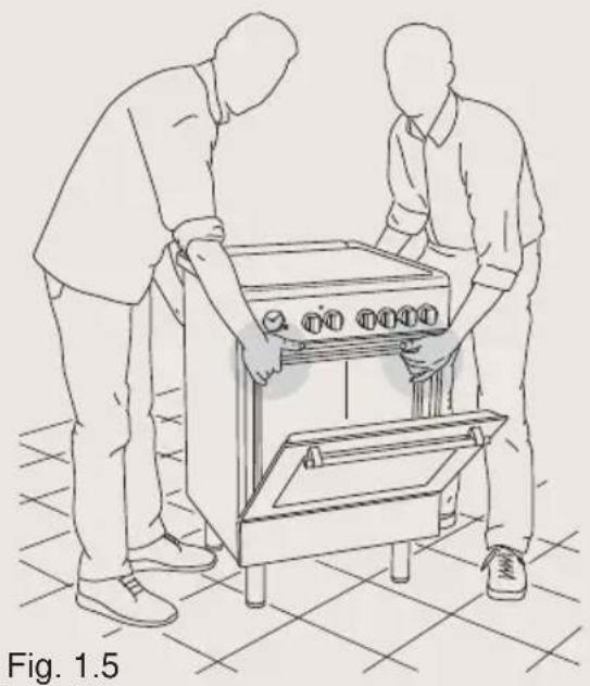 BORETTI CFBI601IX - Montage du dosseret - 1