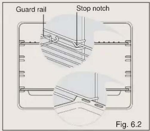 BORETTI CFBI601IX - Assembly and dismantling of the side runner frames - 2
