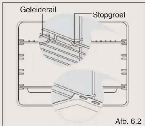 BORETTI CFBI601IX - Monteren en demonteren van de lijplaten - 2