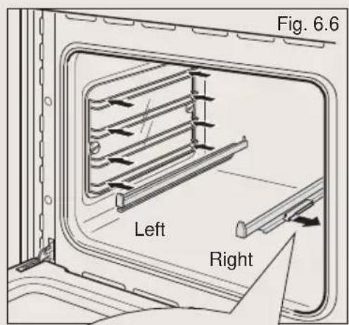 BORETTI CFBI601IX - Telescopic sliding shelf supports (some models only) - 1