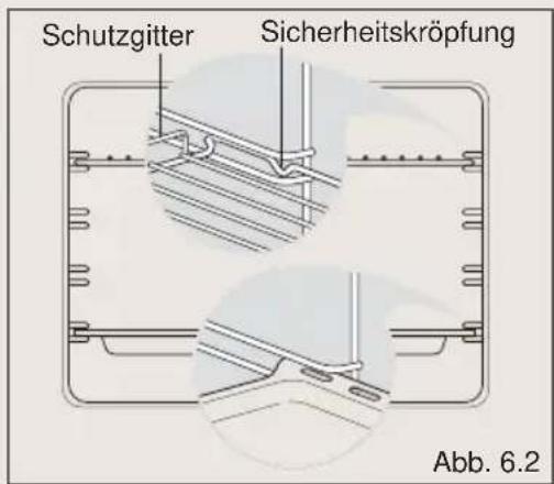 BORETTI CFBI601IX - Einsetzen der Backofenroste - 2