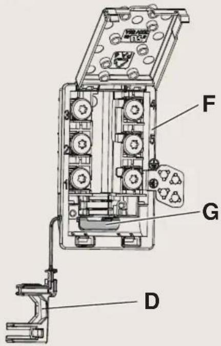 BORETTI CFBI601IX - Doormeter van de voedingsdraad "Type H05RR-F of H05VV-F of H05V2V2-F" (bestand gegen een temperatuur van 90^ ) - 3