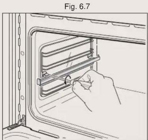 BORETTI CFBI601IX - Telescopic sliding shelf supports (some models only) - 3