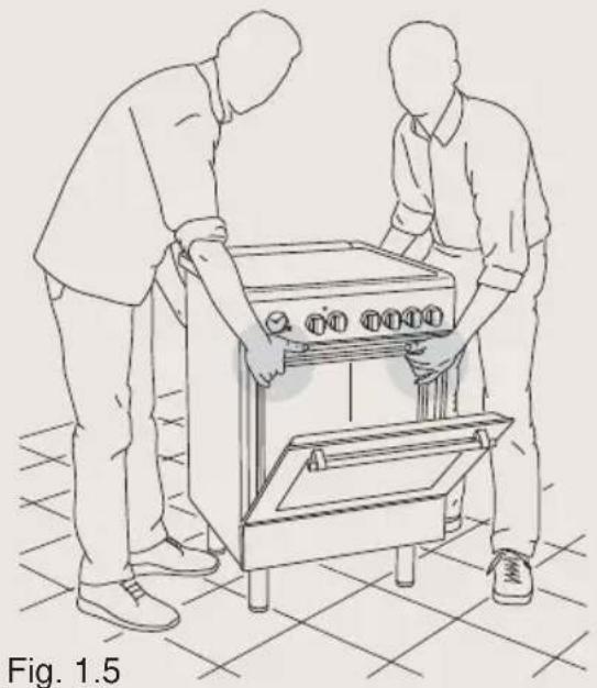 BORETTI CFBI601IX - Fixing the backguard - 1