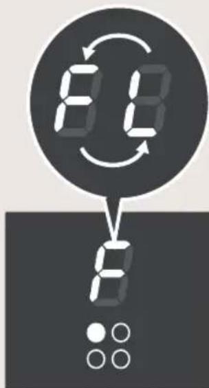 BORETTI CFBI601IX - Code erreur sur les écrans - 1