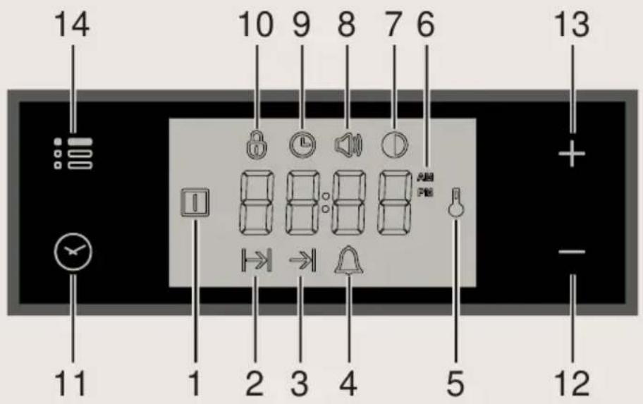 BORETTI CFBI601IX - Elettronic clock "Touch-control" - 1