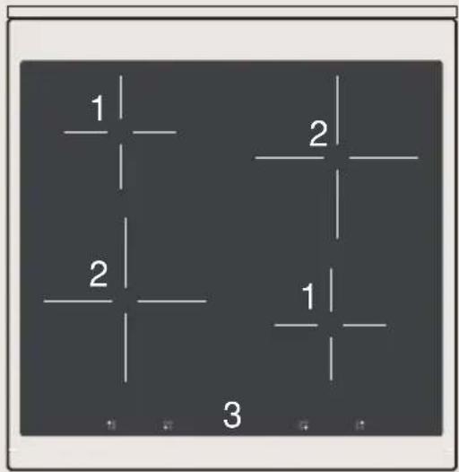 BORETTI CFBI601IX - Cooking hob - 1