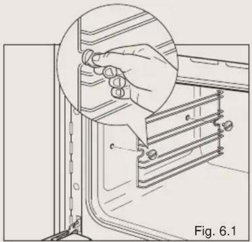 BORETTI CFBI601IX - Assembly and dismantling of the side runner frames - 1