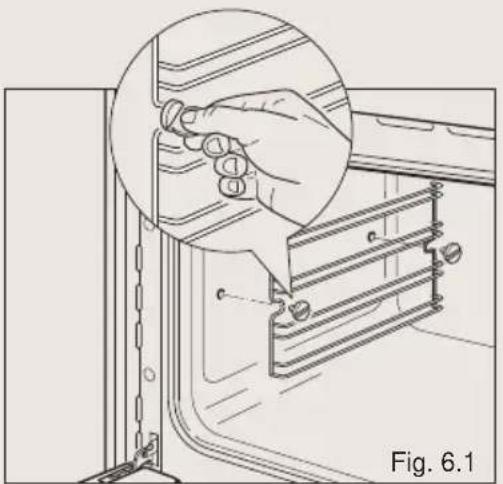 BORETTI CFBI601IX - Montage et démontage des châssis latéraux - 1