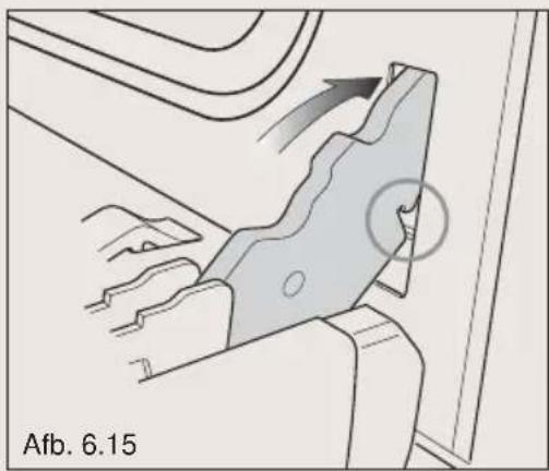 BORETTI CFBI601IX - Deur oven links boven hermonteren van de overdeur - 1