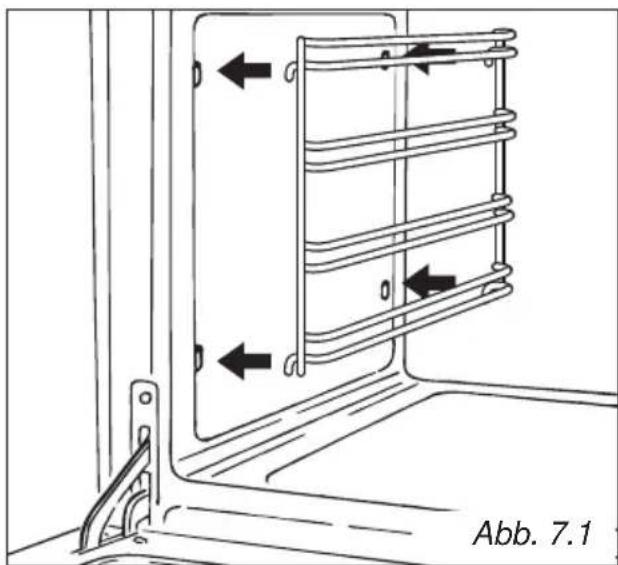 BORETTI CFBI902ZW - EIN-UND AUSBAU DER SEITENHALTERUNGEN - 1