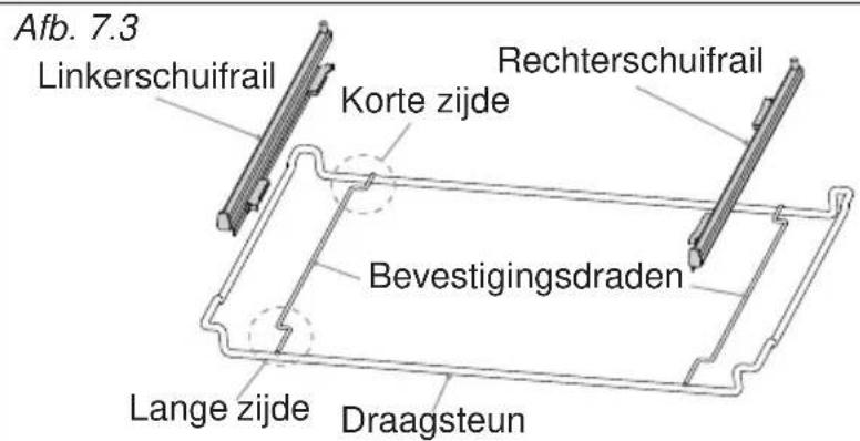 BORETTI CFBI902ZW - Belangrijk! Volg bij hetplaatsen van de dragers de volgende stappen: - 1