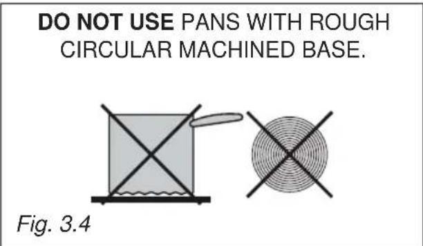 BORETTI CFBI902ZW - ADVICE FOR SAFE USE OF THE HOB - 1