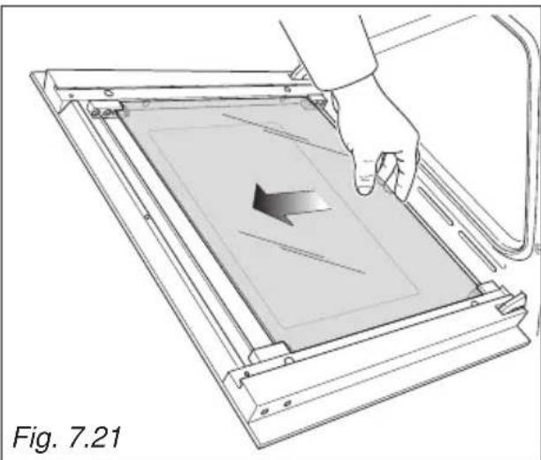 BORETTI CFBI902ZW - REMOVING THE MIDDLE AND INNER PANES OF GLASS - 3