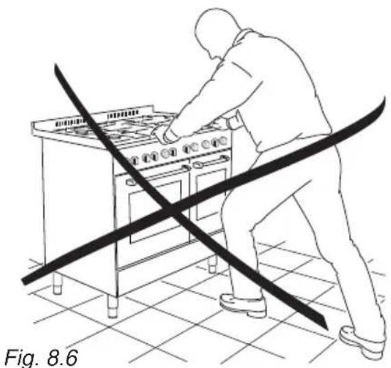 BORETTI CFBI902ZW - FITTING THE ADJUSTABLE FEET - 4