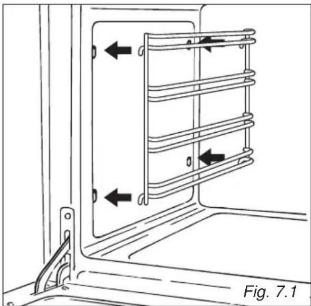 BORETTI CFBI902ZW - ASSEMBLY AND DISMANTLING OF THE SIDE RUNNER FRAMES - 1