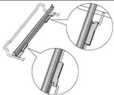 BORETTI CFBI902ZW - Belangrijk! Volg bij hetplaatsen van de dragers de volgende stappen: - 4