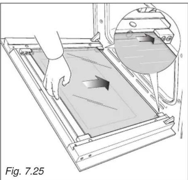 BORETTI CFBI902ZW - REMOVING THE MIDDLE AND INNER PANES OF GLASS - 7