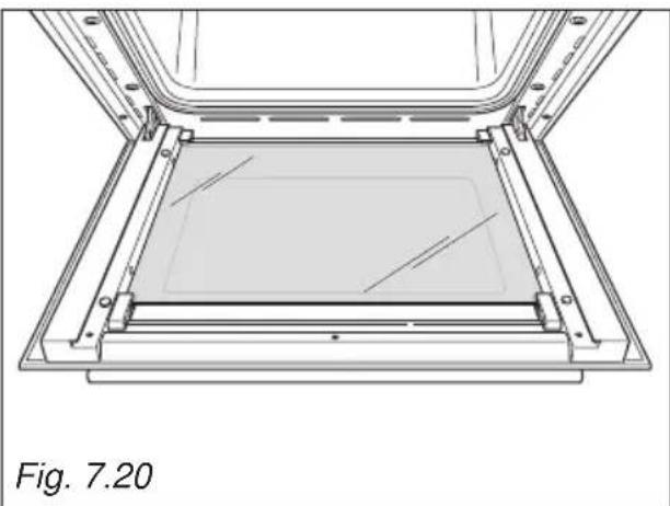 BORETTI CFBI902ZW - REMOVING THE MIDDLE AND INNER PANES OF GLASS - 2