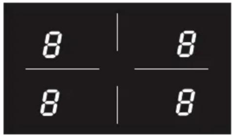 BORETTI CFBI902ZW - GEBRAUCH DES KOCHFELDES - 1
