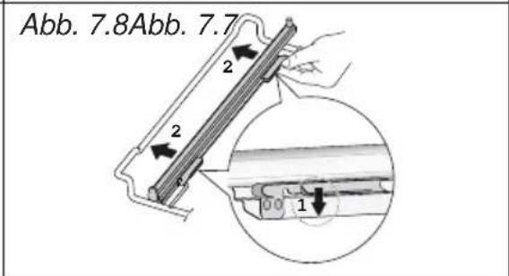 BORETTI CFBI902ZW - Wichtig! Wenn Sie die Blechhalterungen montieren, stellen Sie safer, dass: - 6