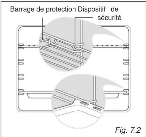BORETTI CFBI902ZW - Montage et demontage des chassis lateraux - 2