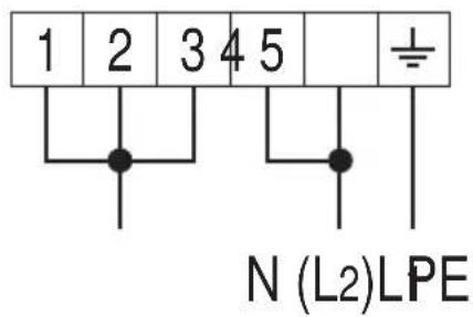 BORETTI CFBI902ZW - STÄRKE DER ANSCHLÜBLEITUNG "Type H05RR-F" - 2