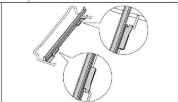 BORETTI CFBI902ZW - Wichtig! Wenn Sie die Blechhalterungen montieren, stellen Sie safer, dass: - 4