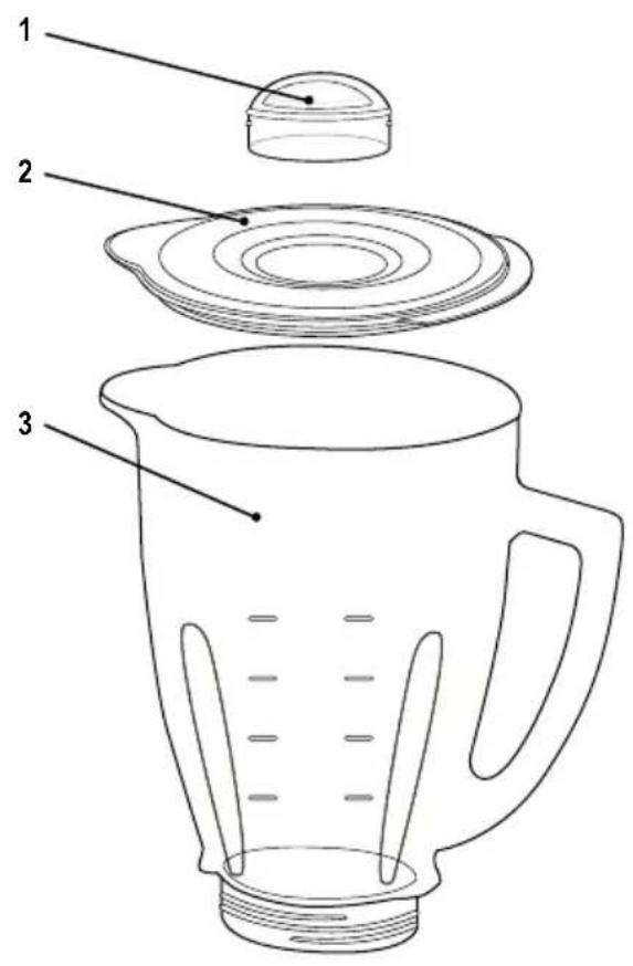 OSTER 6805 - DESCRIPCIÓN DEL ELECTRODOMÉSTICO - 1