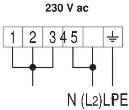 BORETTI CFBI902OW - SECTION DU CABLE D'ALIMENTATION "Type H05RR-F" - 1