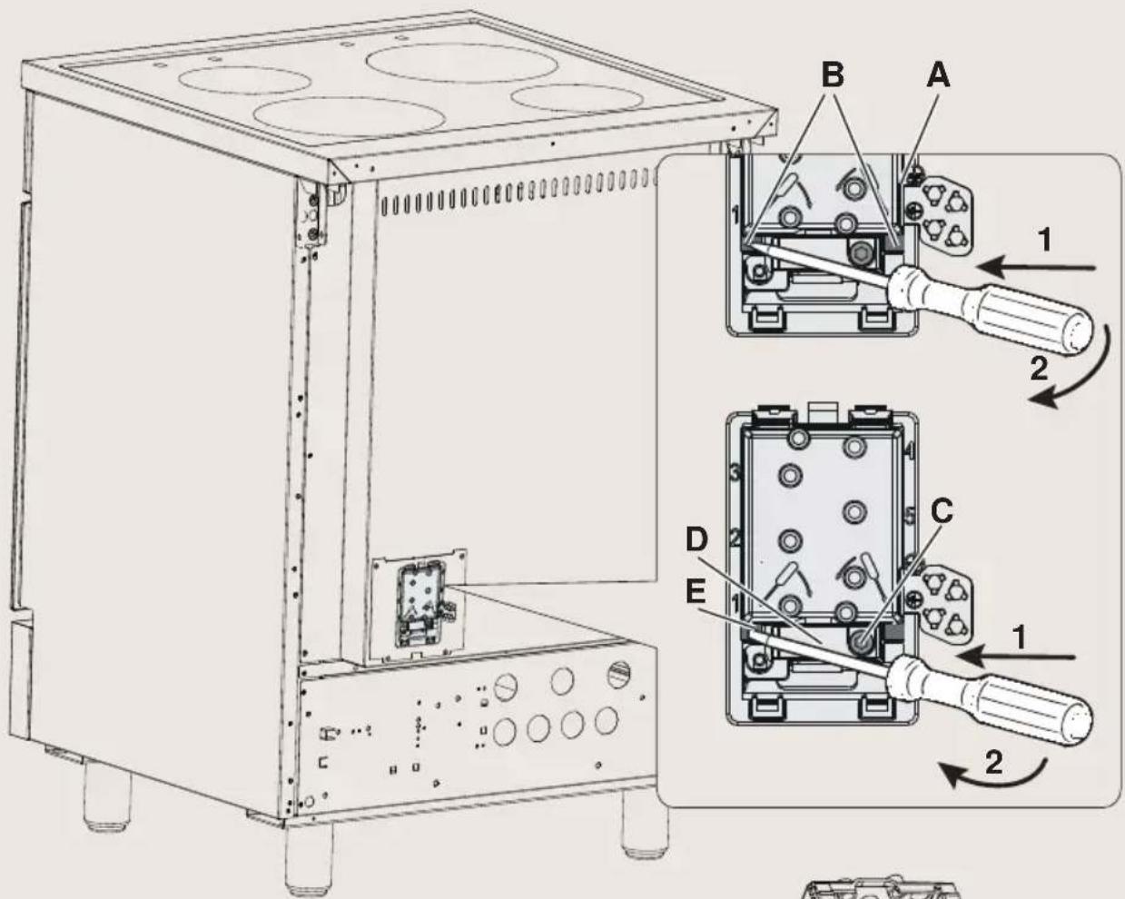 BORETTI CFBI601AN - Temperaturbeständigkeit von 90°C - 2
