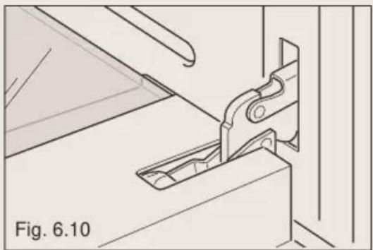 BORETTI CFBI601AN - Removing the oven door - 1
