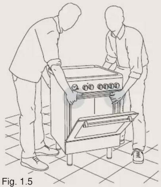 BORETTI CFBI601AN - Fixing the backguard - 1