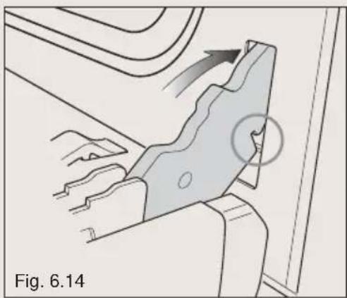 BORETTI CFBI601AN - Remontage de la porte du four - 1