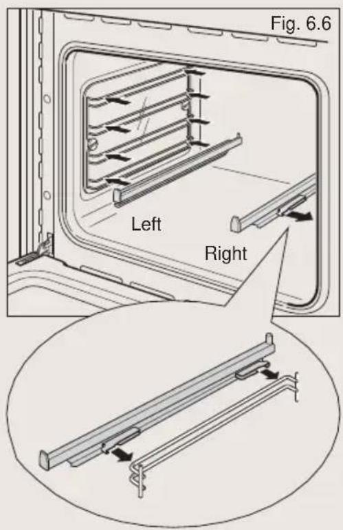 BORETTI CFBI601AN - Telescopic sliding shelf supports (some models only) - 1