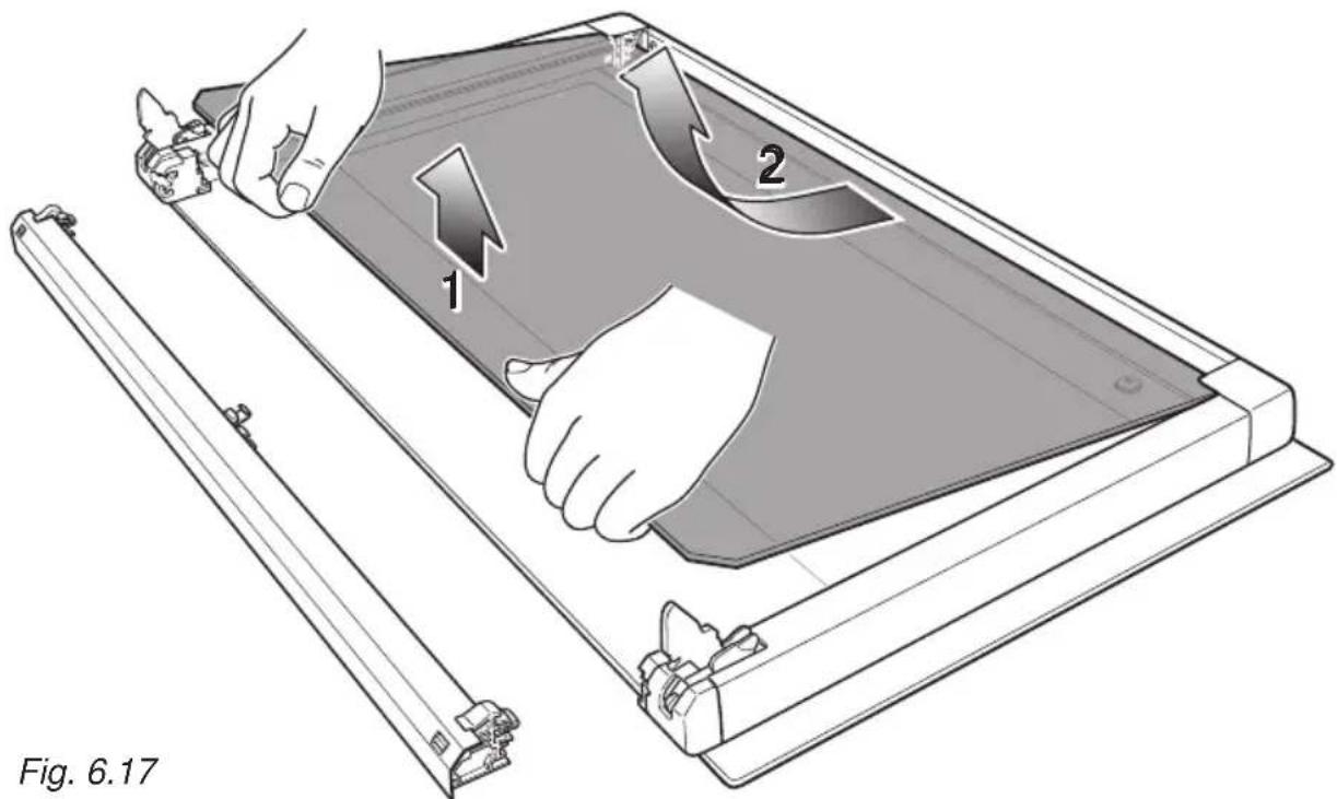 BORETTI CFBI901AN - REMOVE THE INNER GLASS PANE - 1