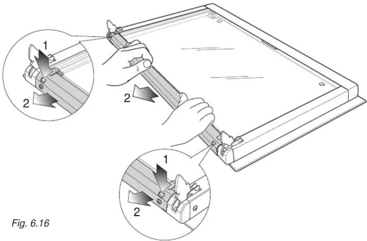 BORETTI CFBI901AN - REMOVE THE INNER GLASS RETAINER - 1