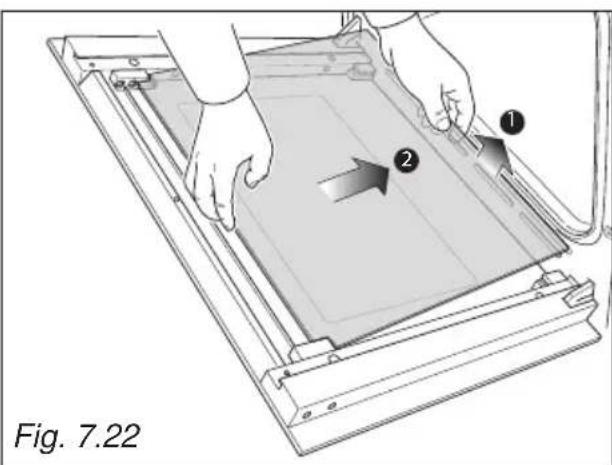 BORETTI CFBI902IX - REMOVING THE MIDDLE AND INNER PANES OF GLASS - 4