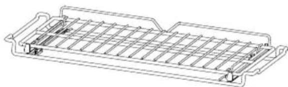 BORETTI CFBG901OWBE - Important! When installing the sliding shelf support, make sure that: - 5