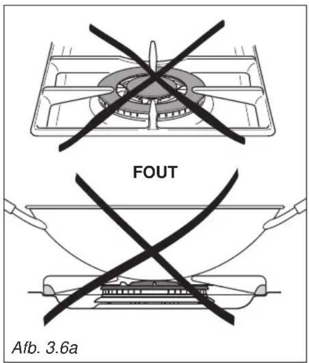 BORETTI CFBG901OWBE - SPECIAAL ONDERSTEL VOOR DE "WOK" (Afb. 3.6a - 3.6b) - 1