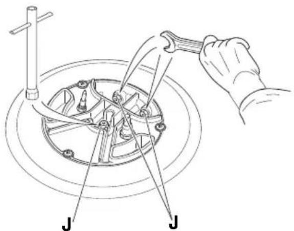 BORETTI CFBG901OWBE - REPLACEMENT DES INJECTEURS DES BRULEURS DE LA TABLE - 2