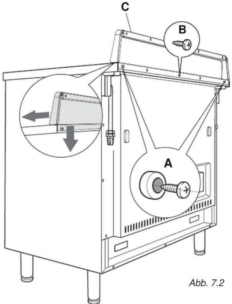 BORETTI CFBG901OWBE - HINTERE SCHUTZABDECKUNG - 1